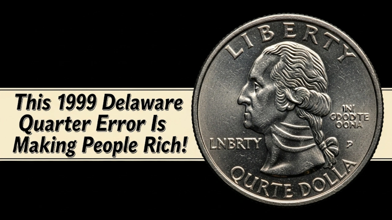 1999 Delaware Quarter Error