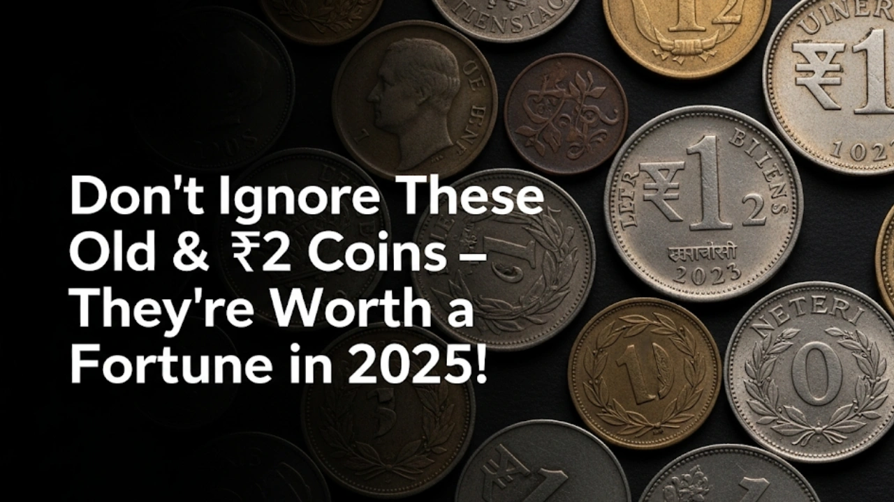 ₹1 & ₹2 Coins